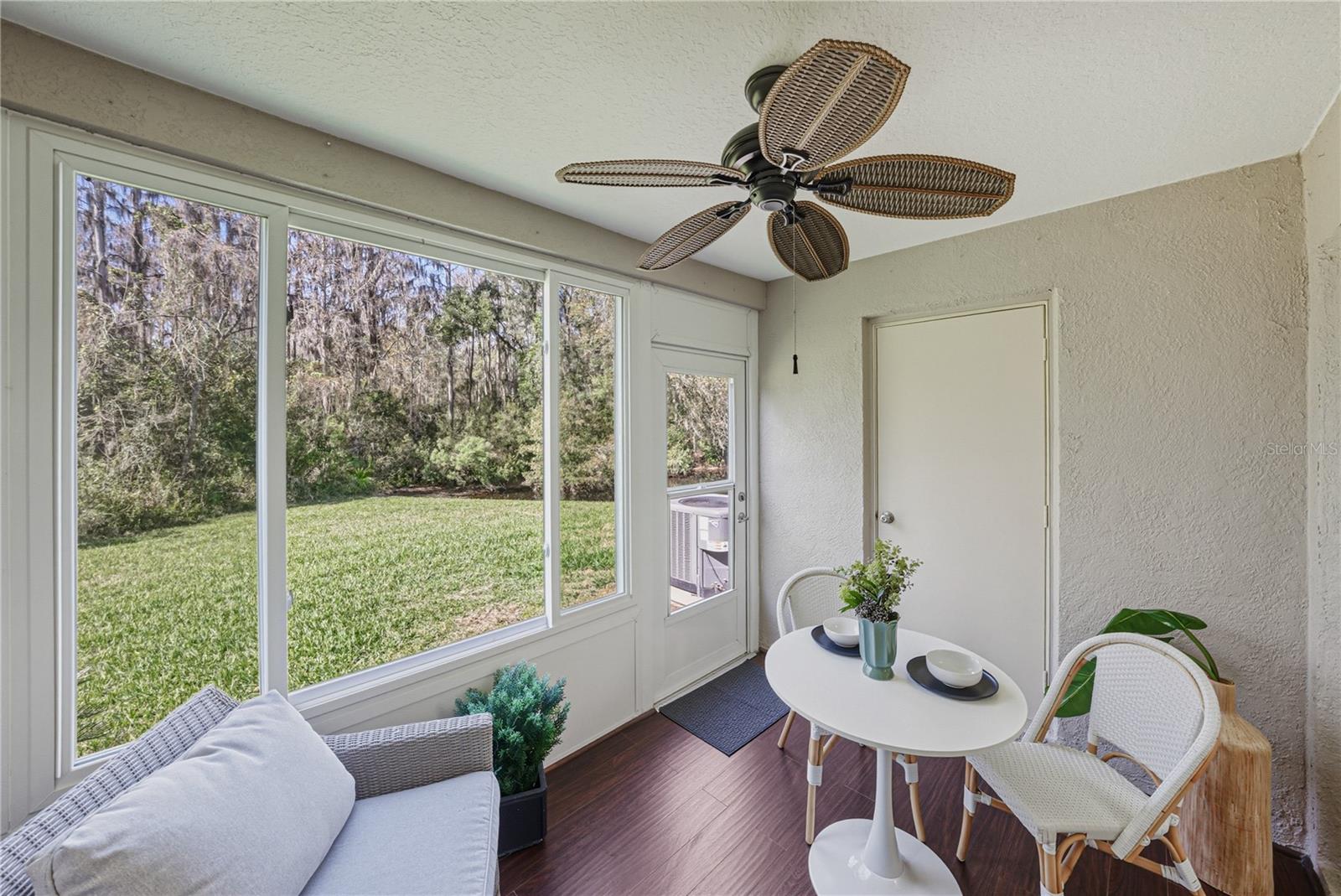 All Season Florida Room with Storage Closet