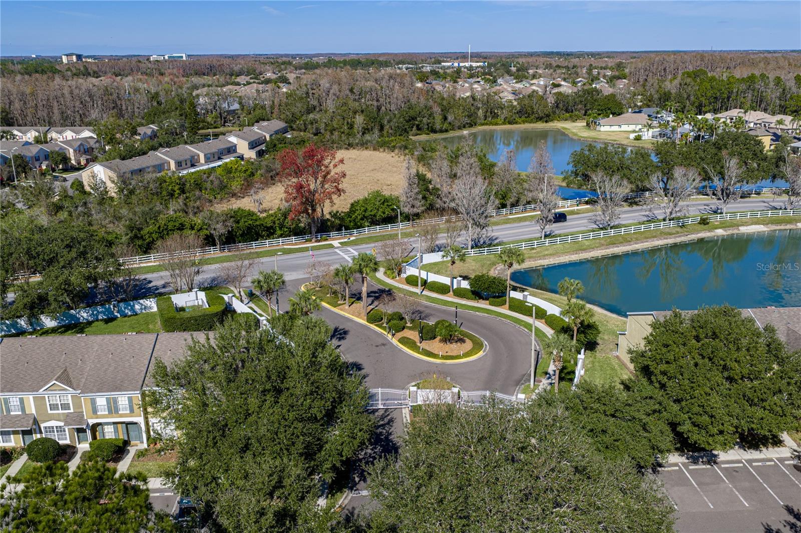 Gated Entrance to Vermillion