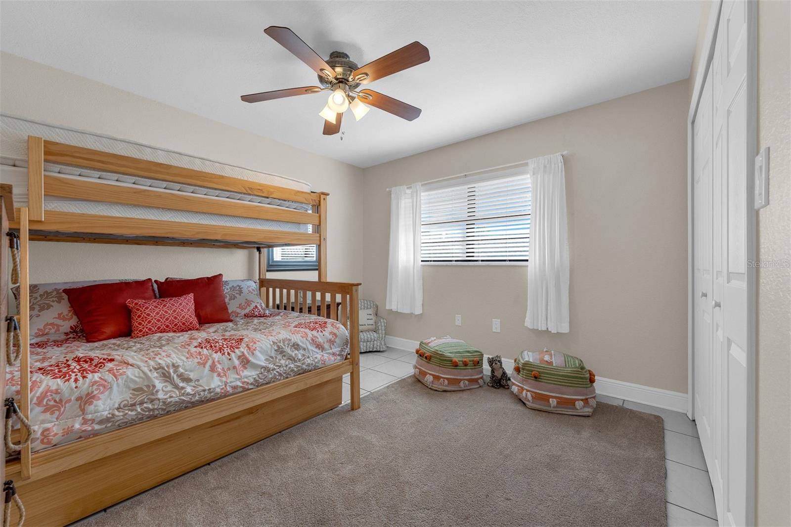 Bedroom #3.  12'4" X 11'2".