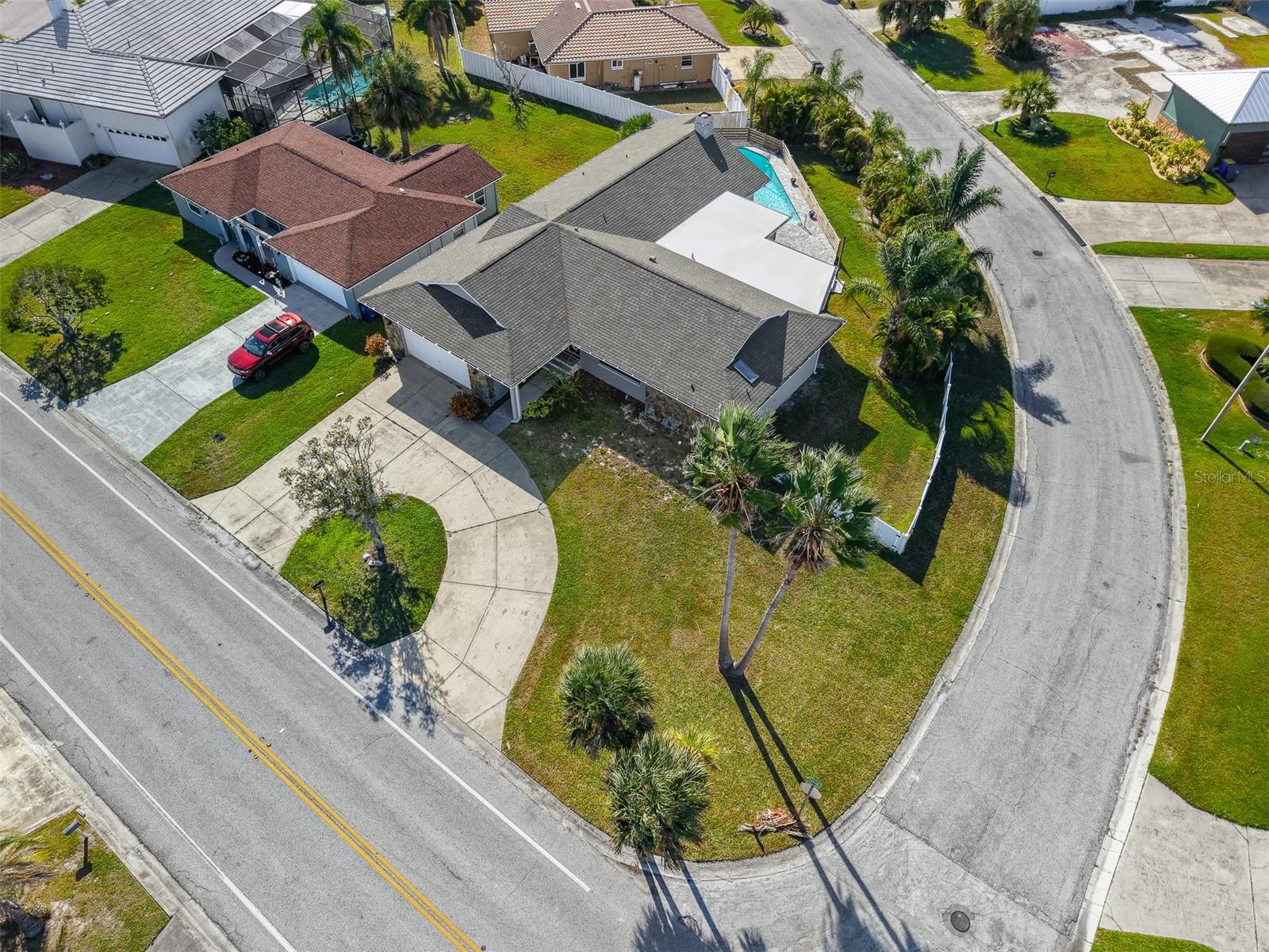 New roof 2020. Privacy fence around yard. Mature landscaping.