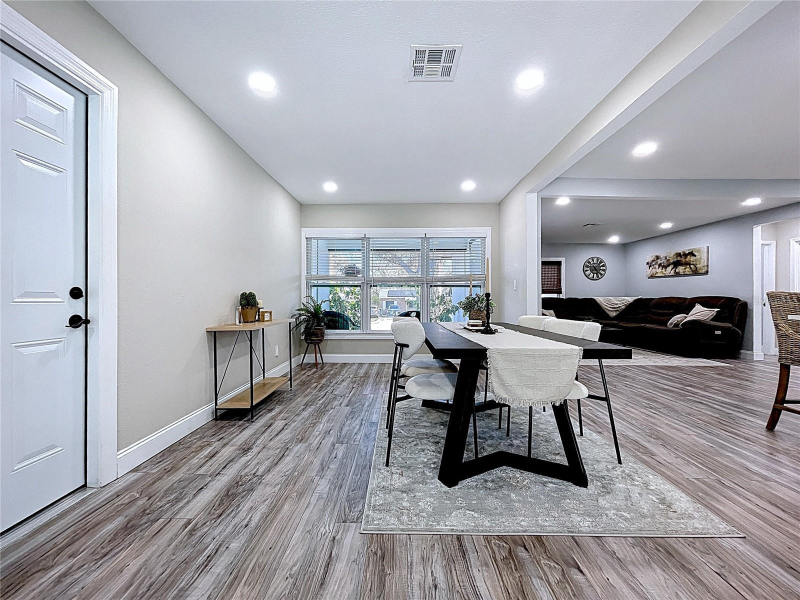 Open concept floor plan perfect for entertaining