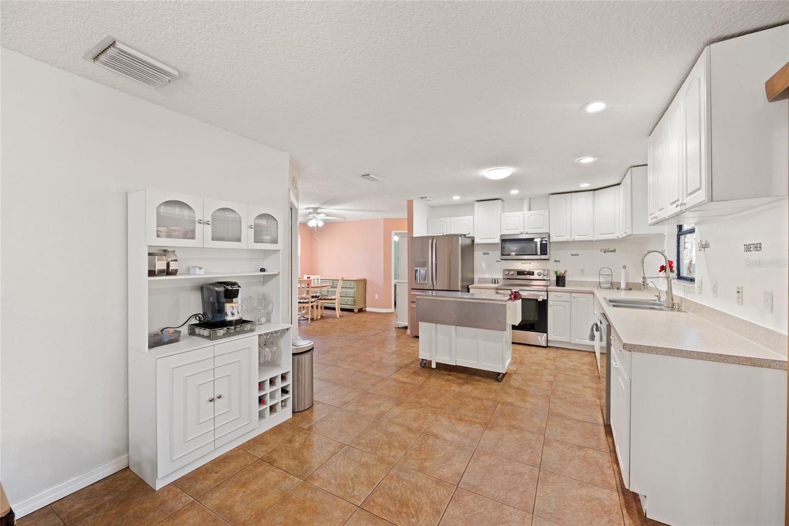 White and Bright Kitchen!!