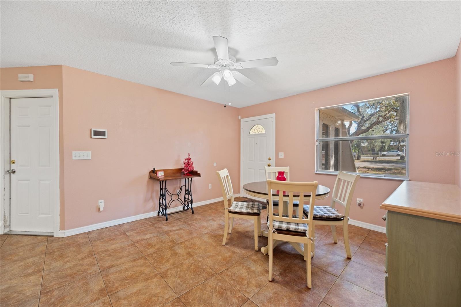 Garage Entrance on Left