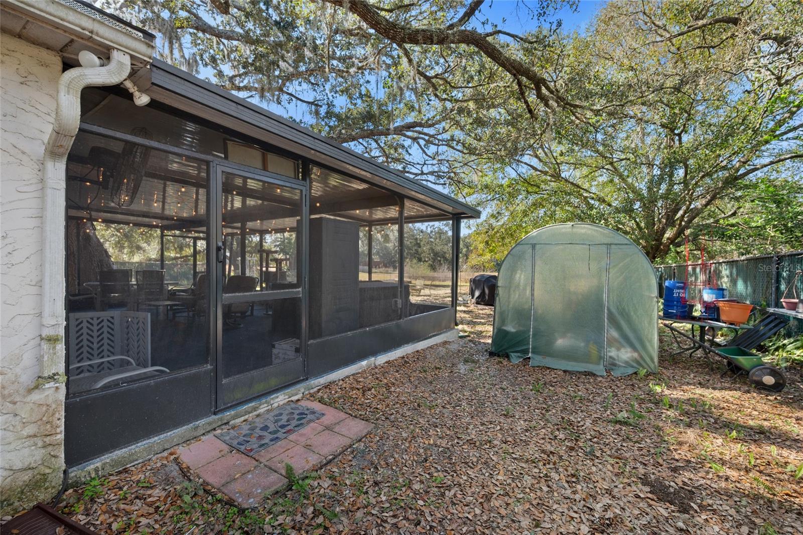 Greenhouse with Potting Area