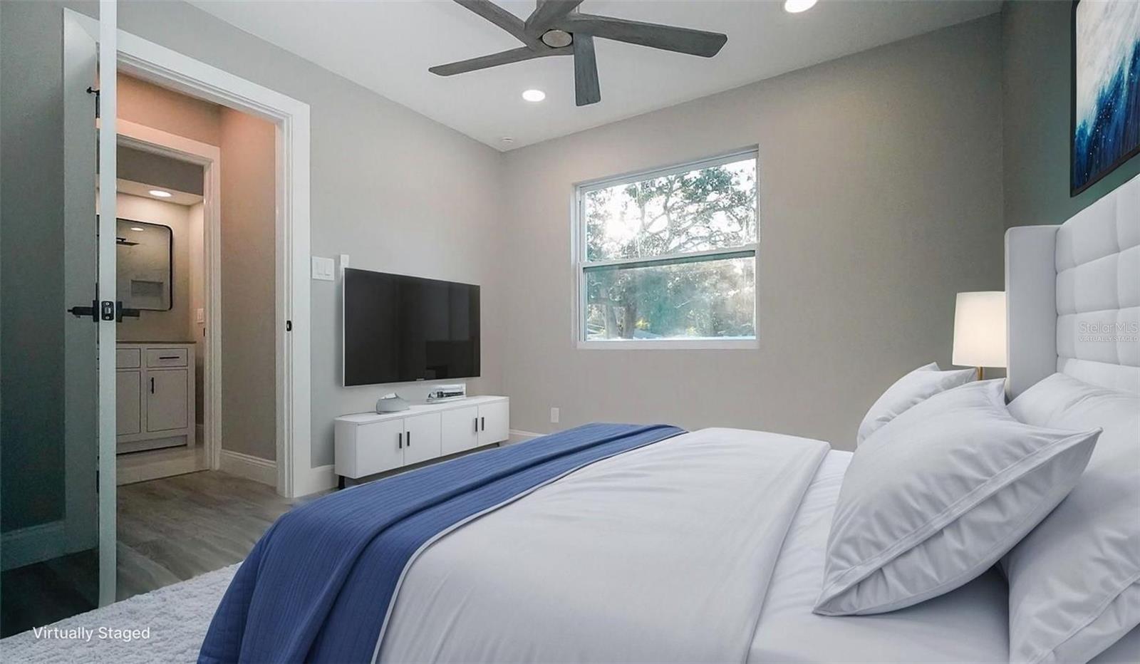 Bedroom 3-virtually staged