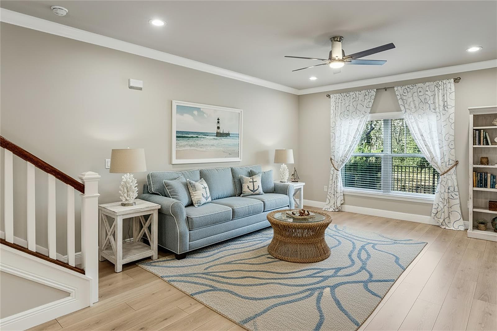 living room staged option 1