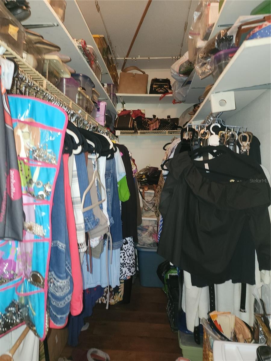 Primary Bedroom Walk-in closet