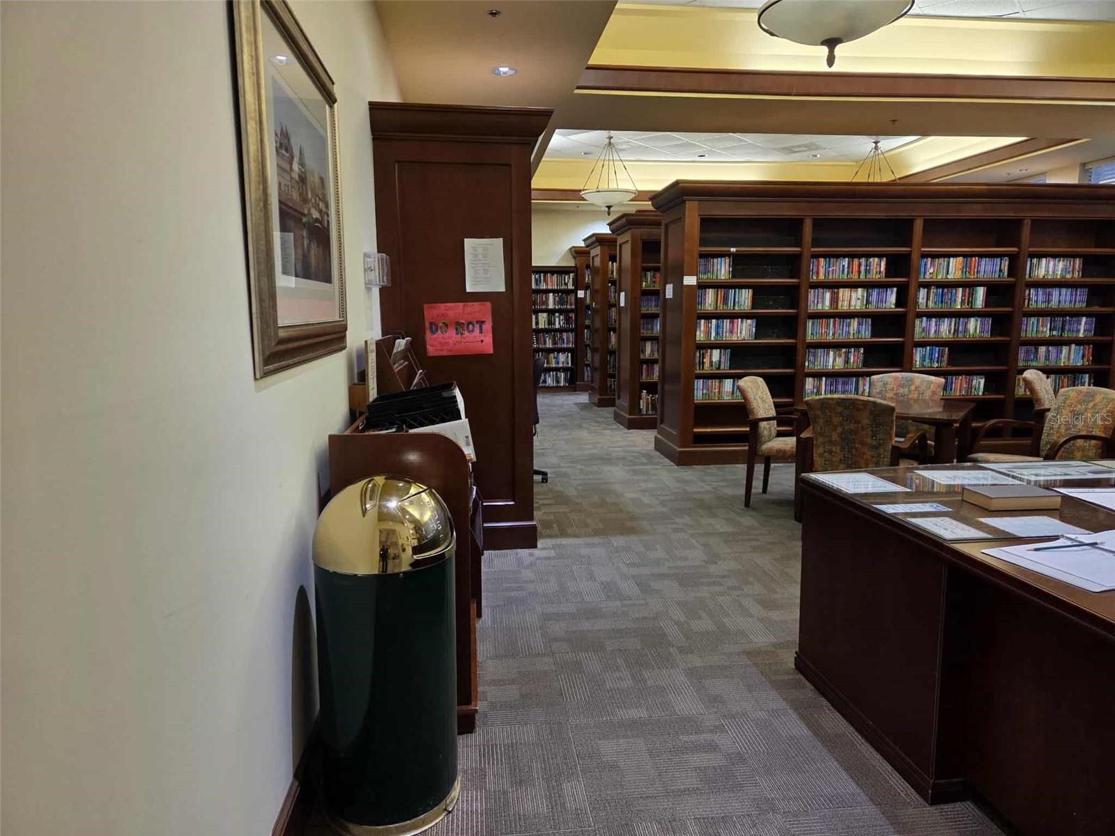 Kings Point Library in North Clubhouse