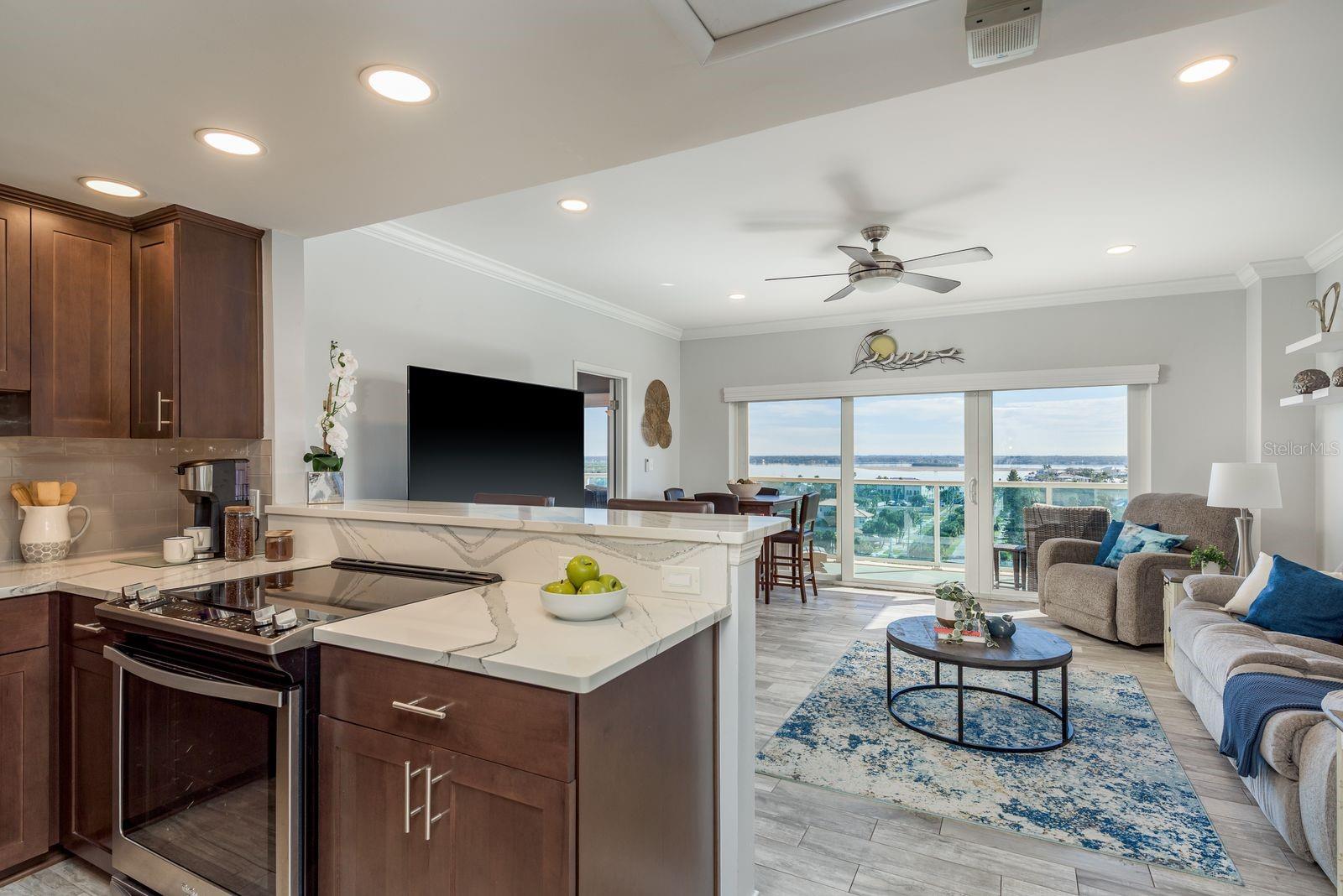 This is Wow. Entry View of Spacious Custom Layout