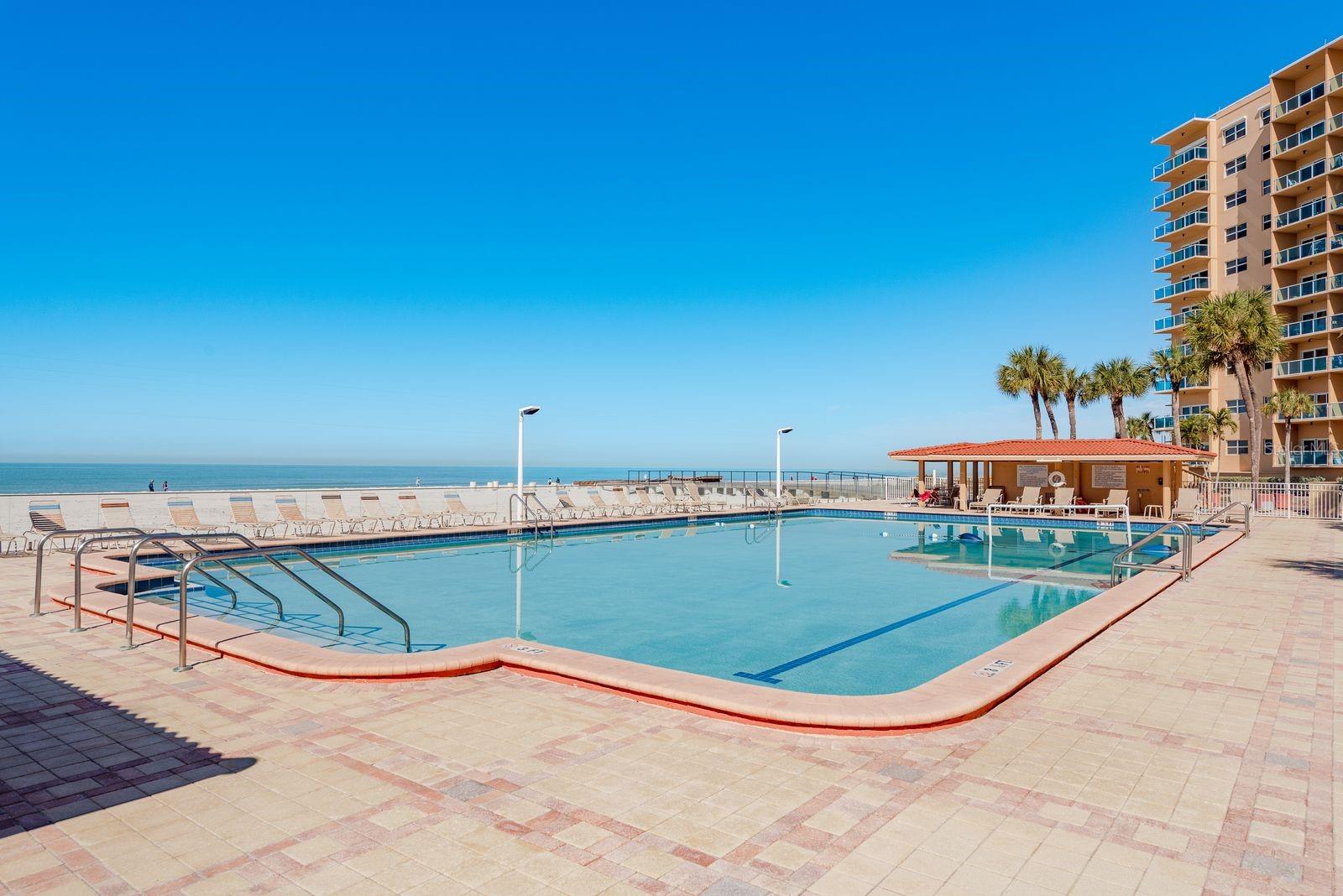 Largest Private Pool on North Beach