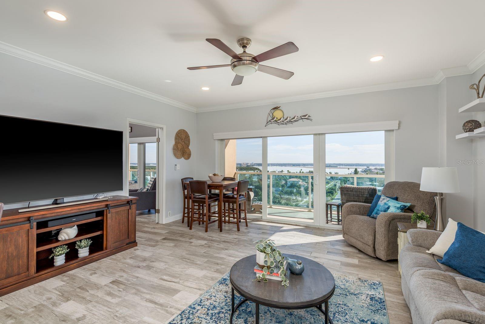 Living room view that will decompress anyone