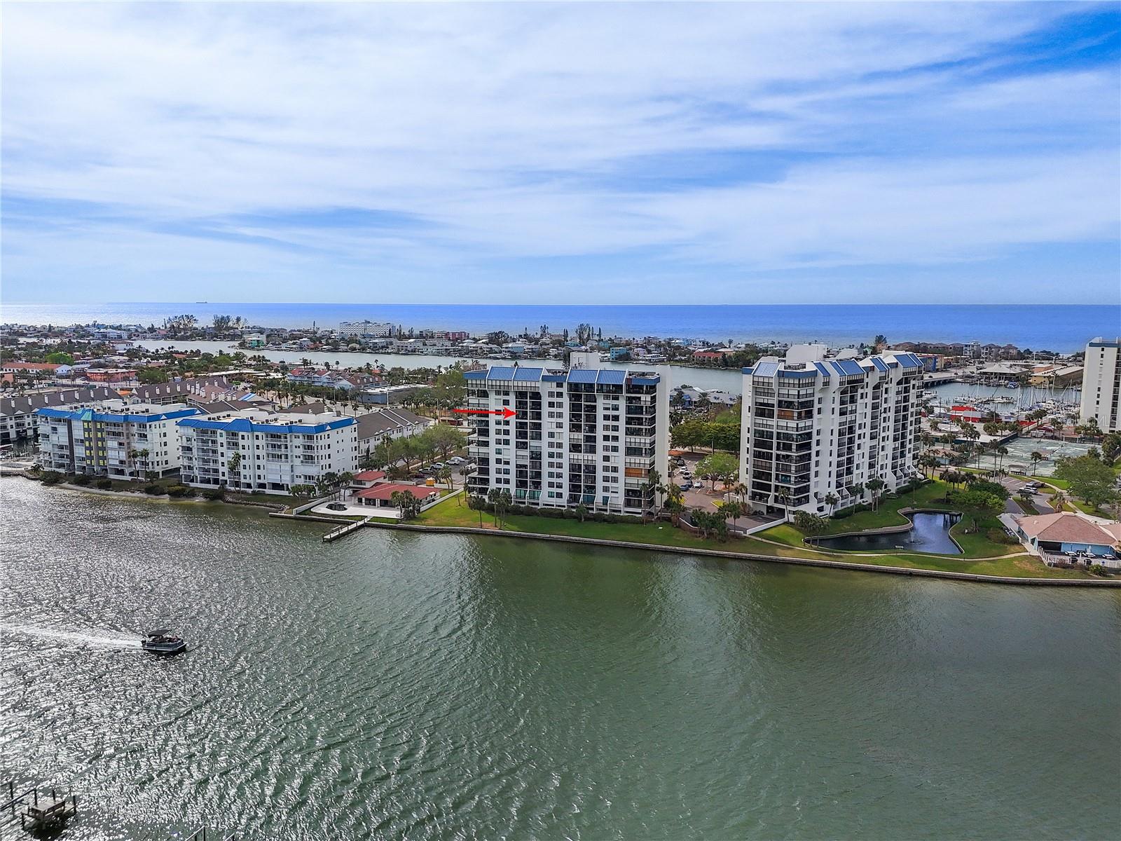 From this updated, move in ready home on the 9th Floor you'll enjoy a water view from EVERY Window and just sit and watch the boats cruise by on the Intracoastal!
