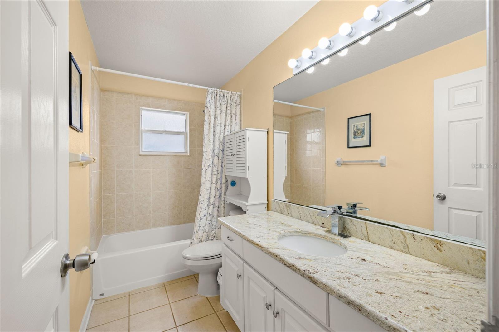 Hall Bath with Granite Counters