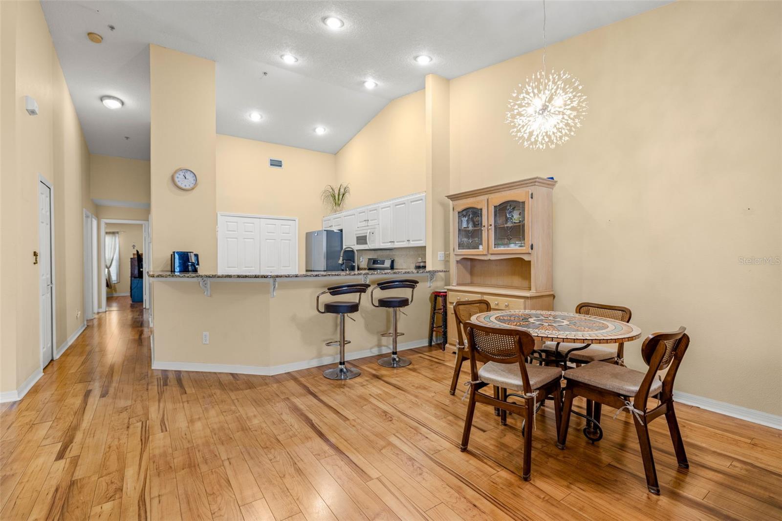 Dining open to Kitchen