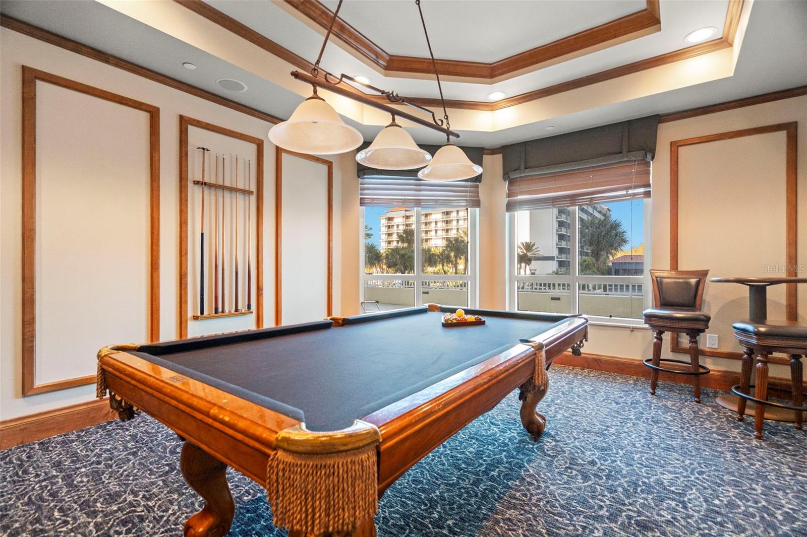 Billiards room