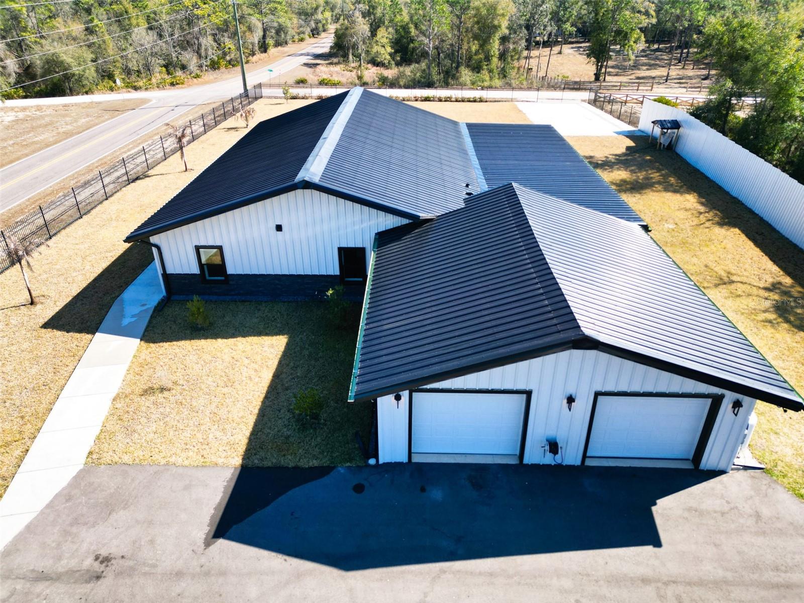 Aerial View to the east