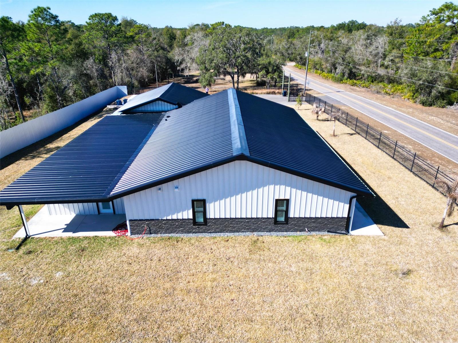 Aerial View to the west