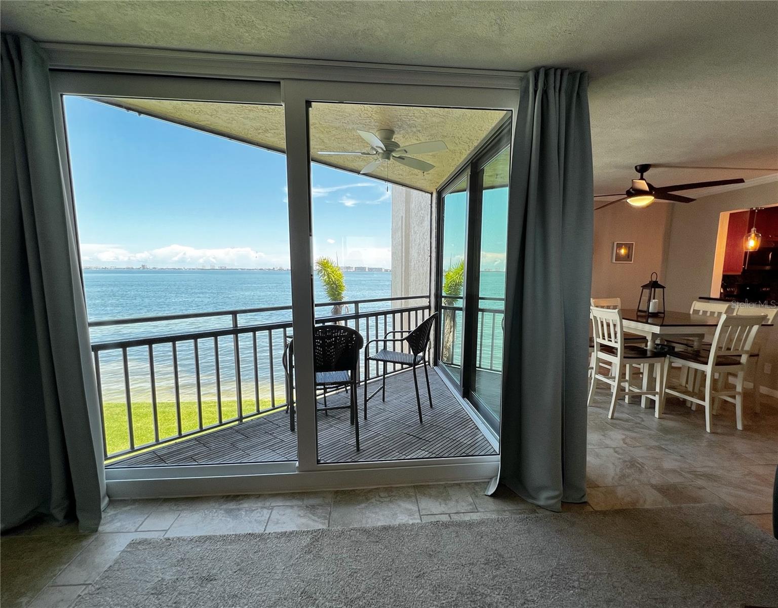 New sliding glass doors for peace of mind!