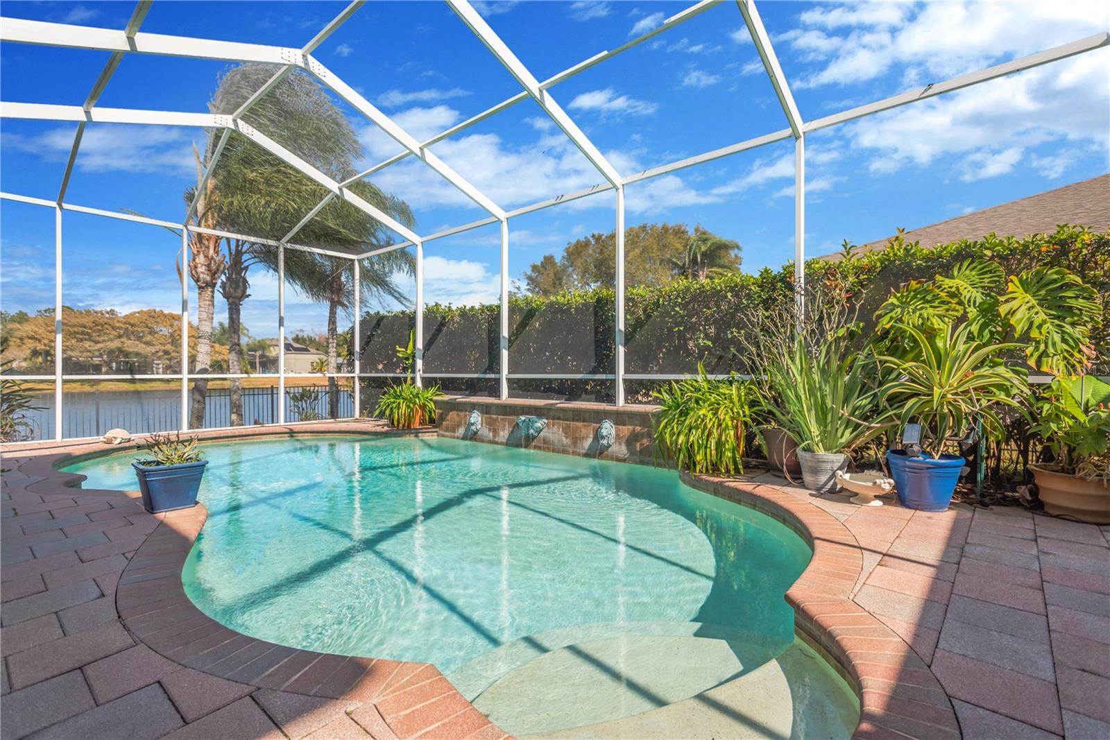 Beautiful In-Ground Pool overlooking Lake Fern