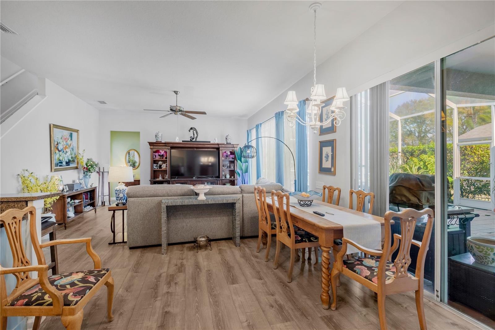 New Luxury Vinyl floors throughout home