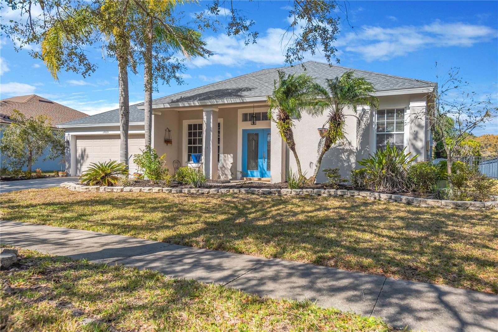Freshly Landscaped outdoor with fresh mulch