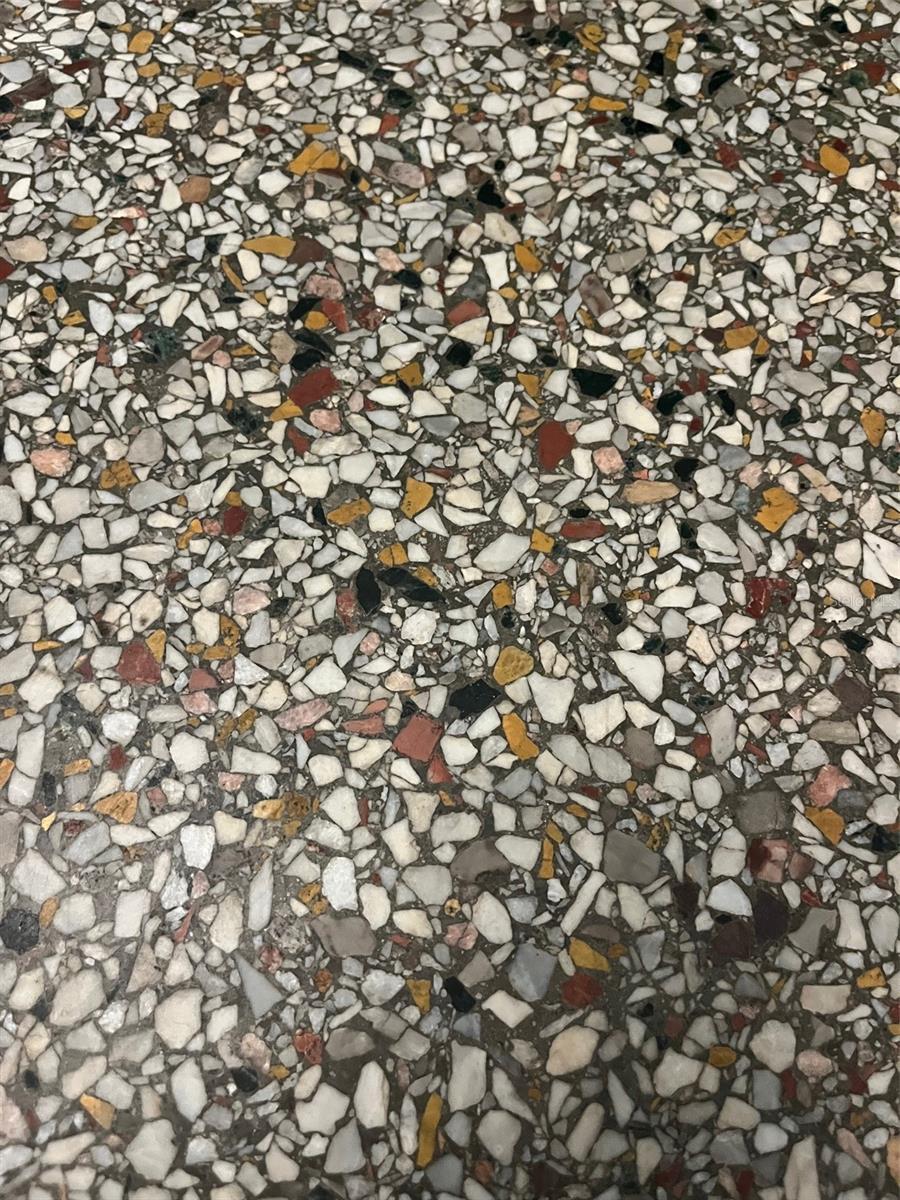 Terrazzo floor
