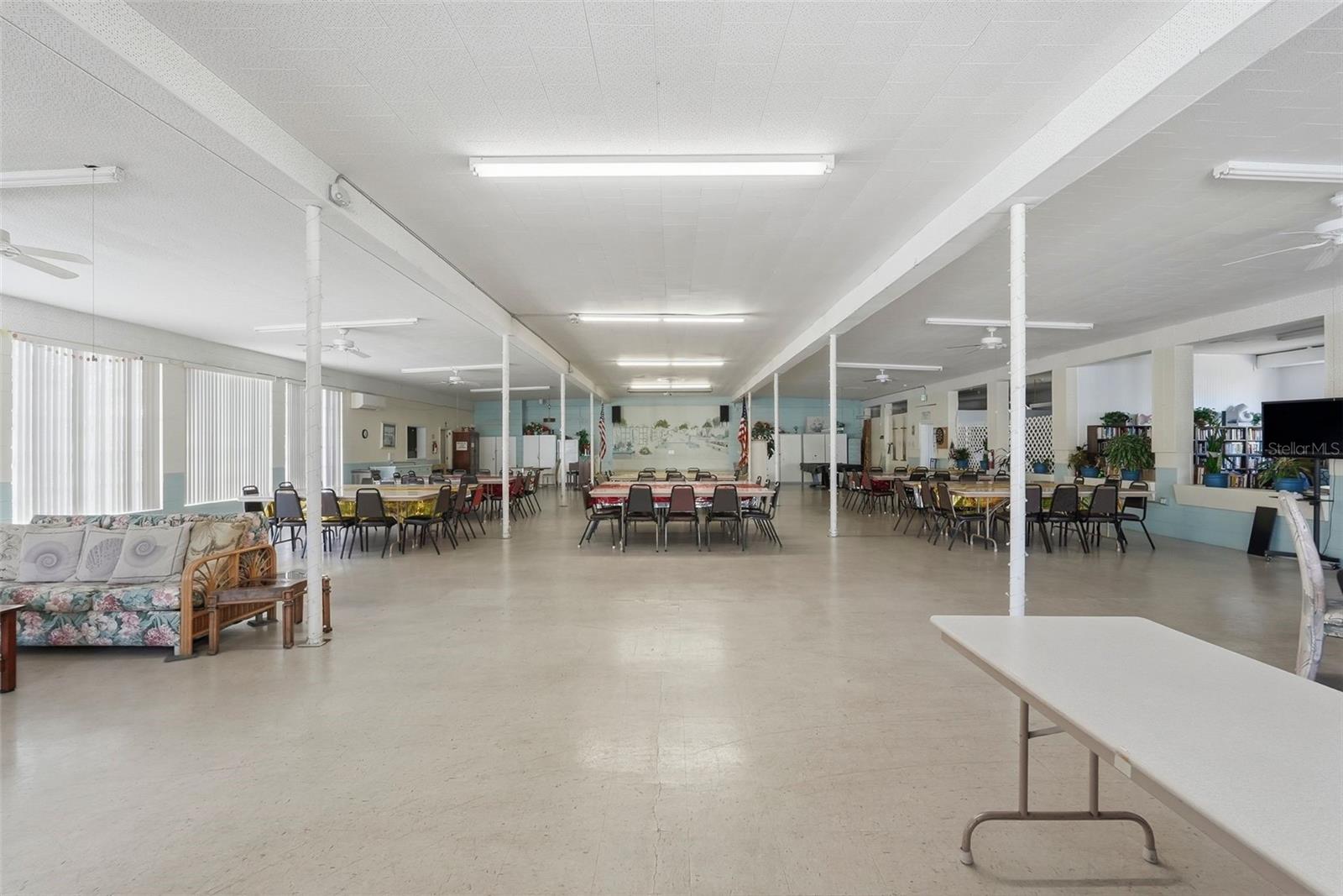 Lots of activities in the community clubhouse