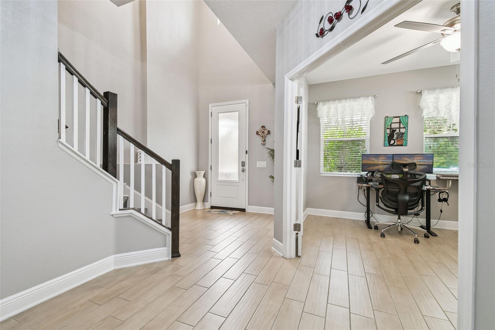 STUNNING 2 STORY ENTRANCE