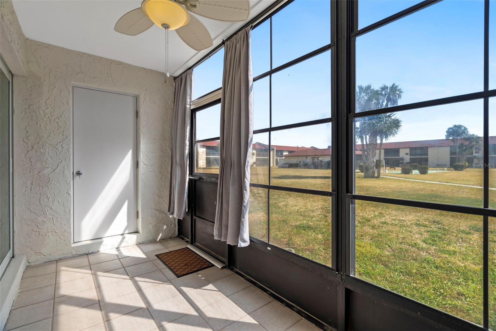 Covered screened in patio