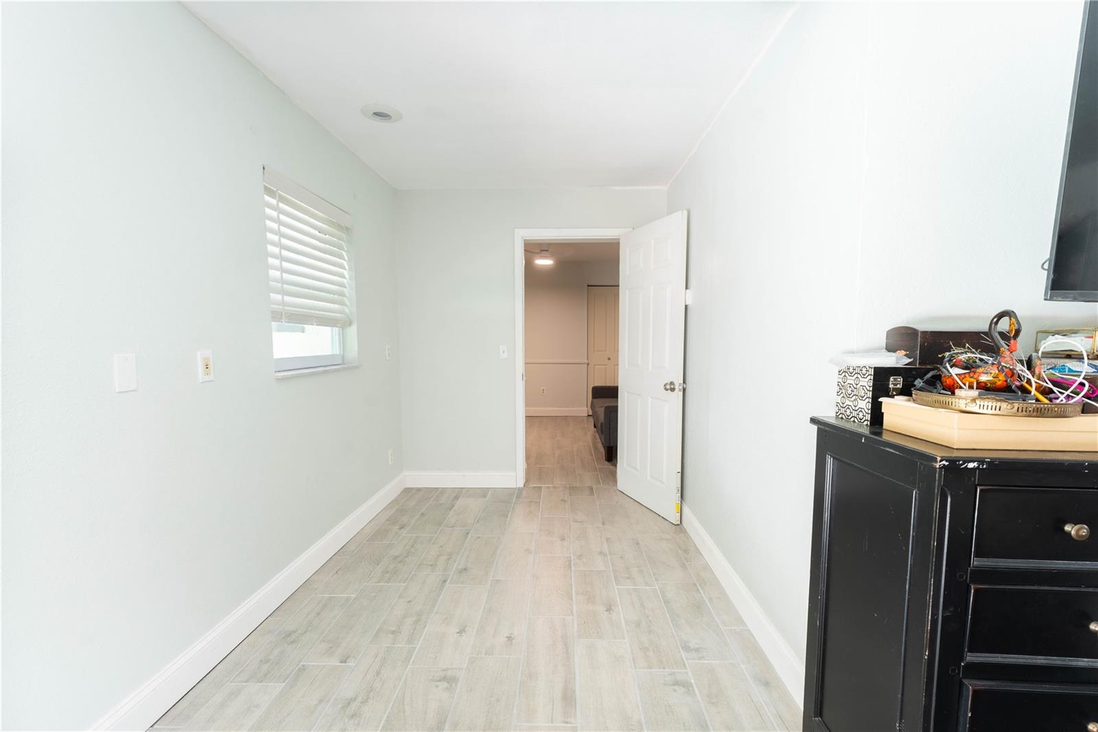 Hallway to main home from one of the primary suites