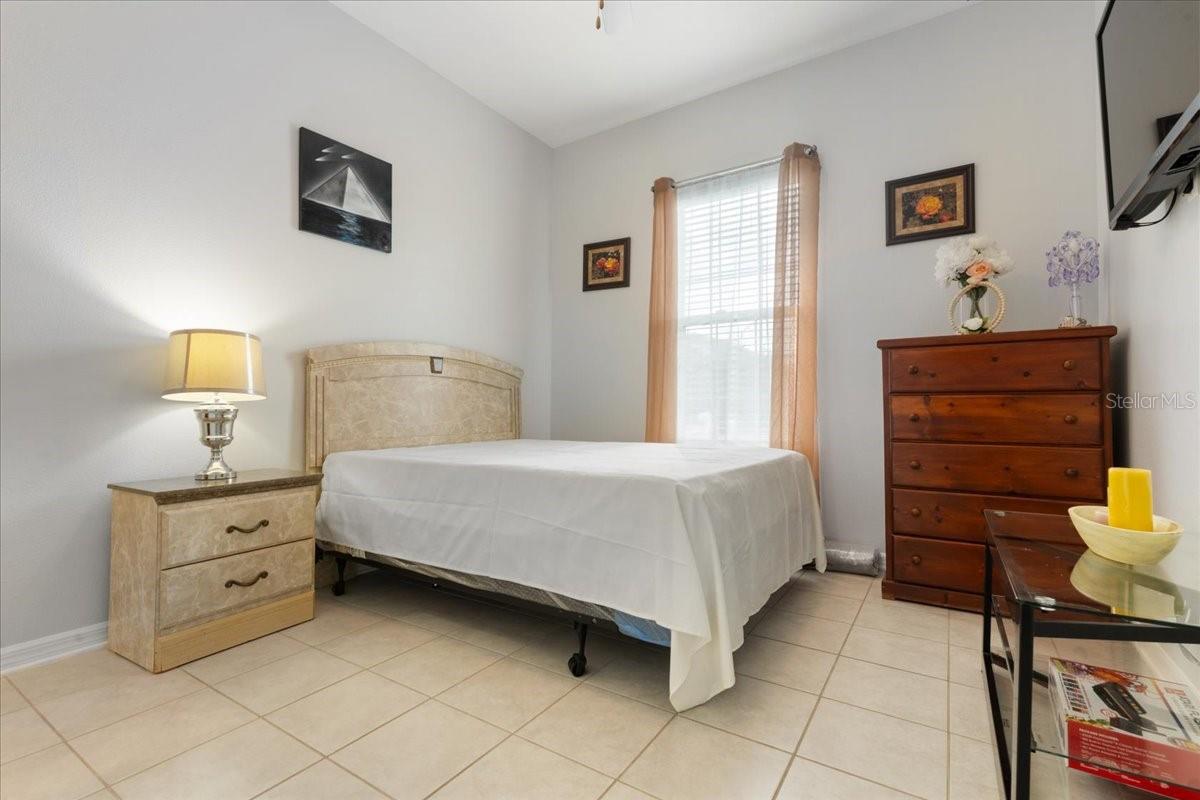 bedroom #2 with walk in closet