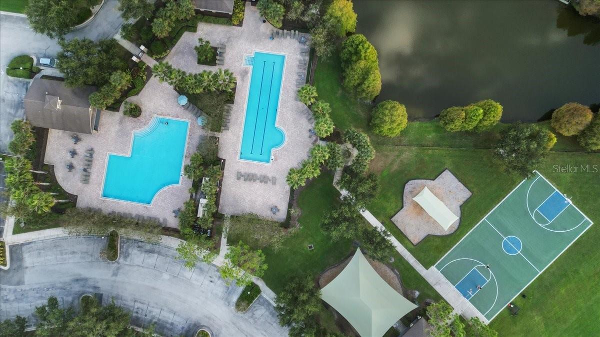 community pool and club