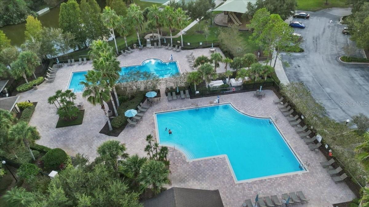 community pool and club