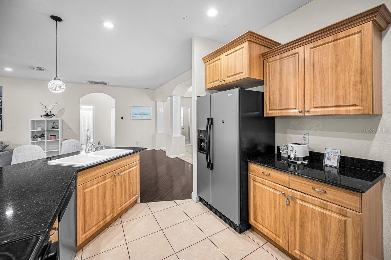 Looking towards bedrooms and dining