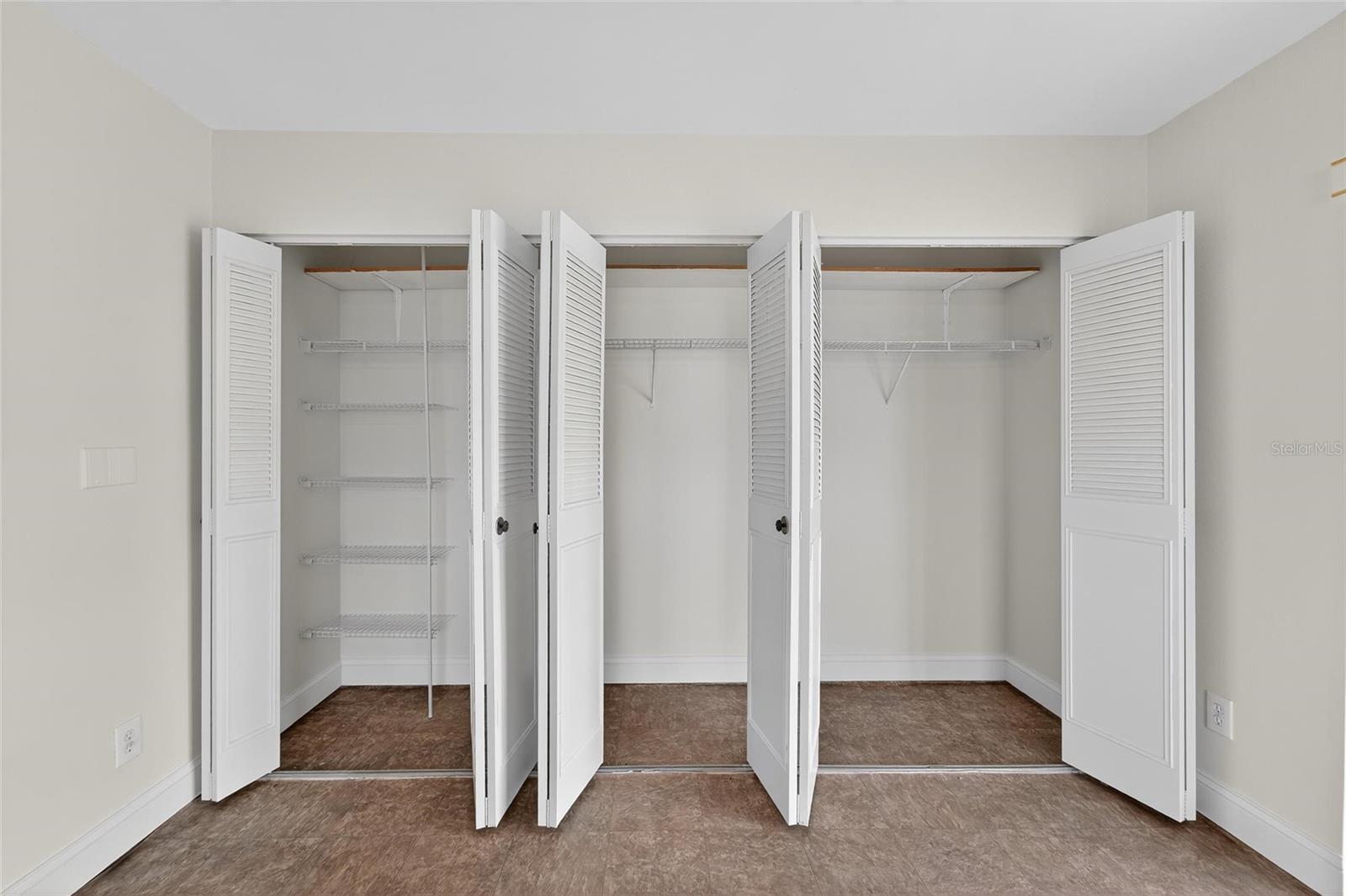 Bedroom closets
