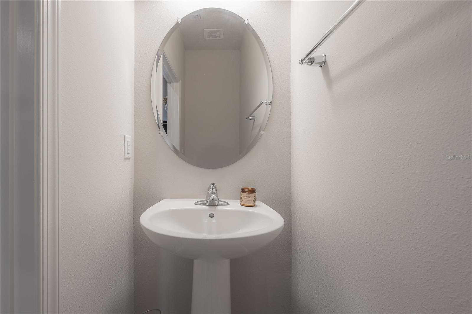 Downstairs half bath