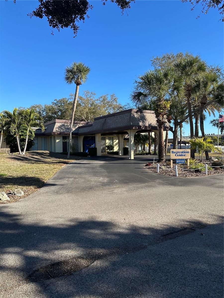 Recreation complex and office