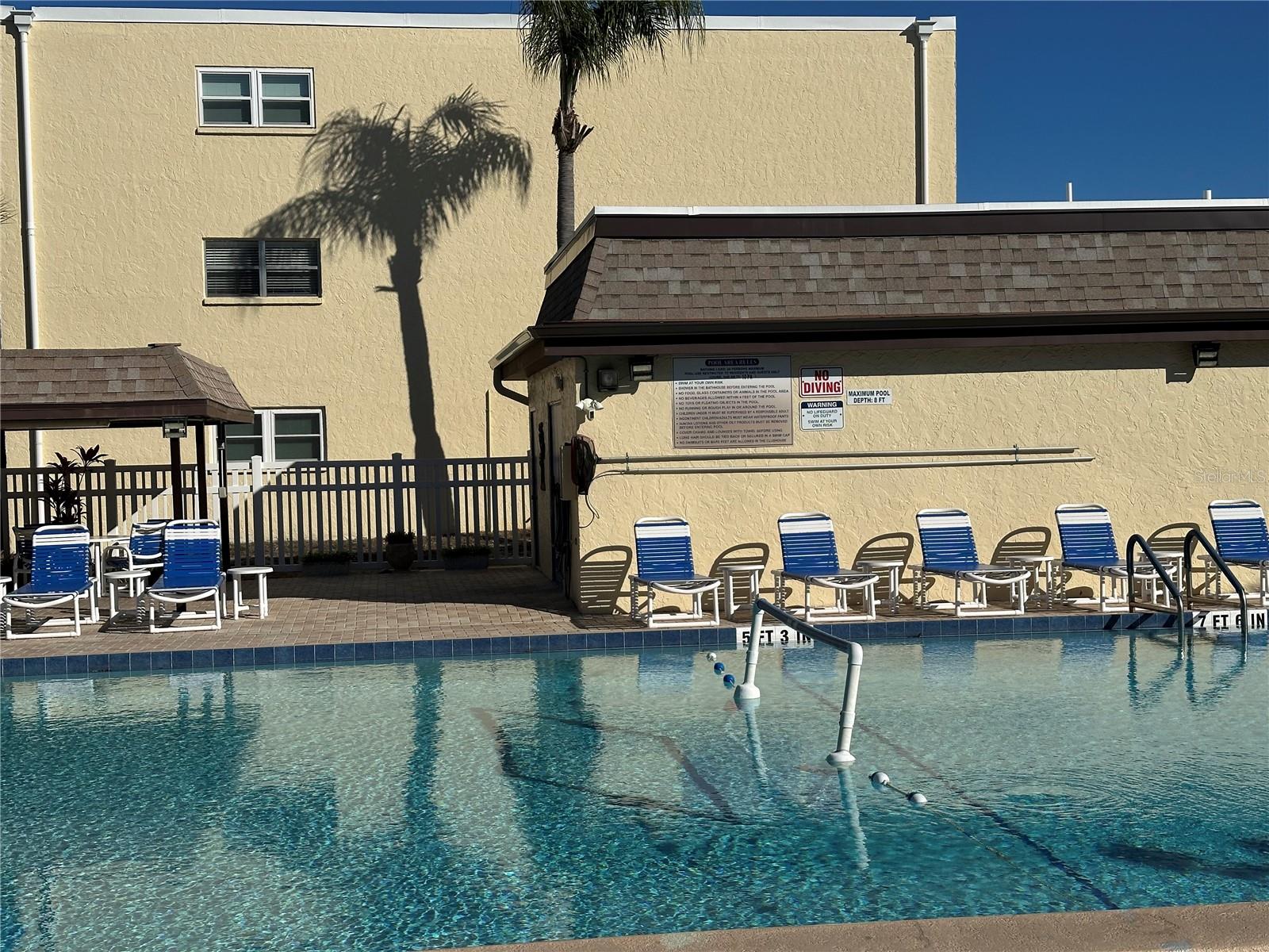 Large community pool