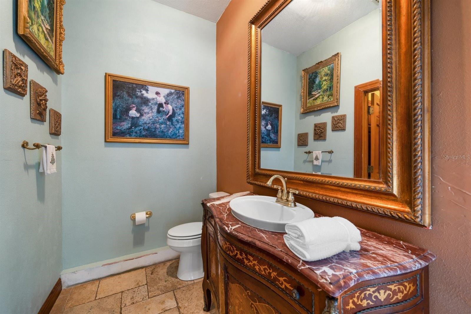 Half Bath on Main Floor