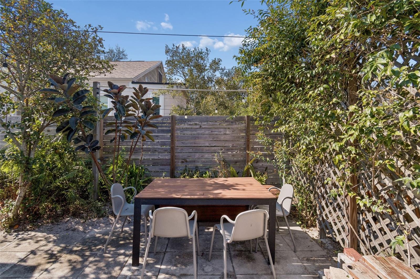 Eating area of main home