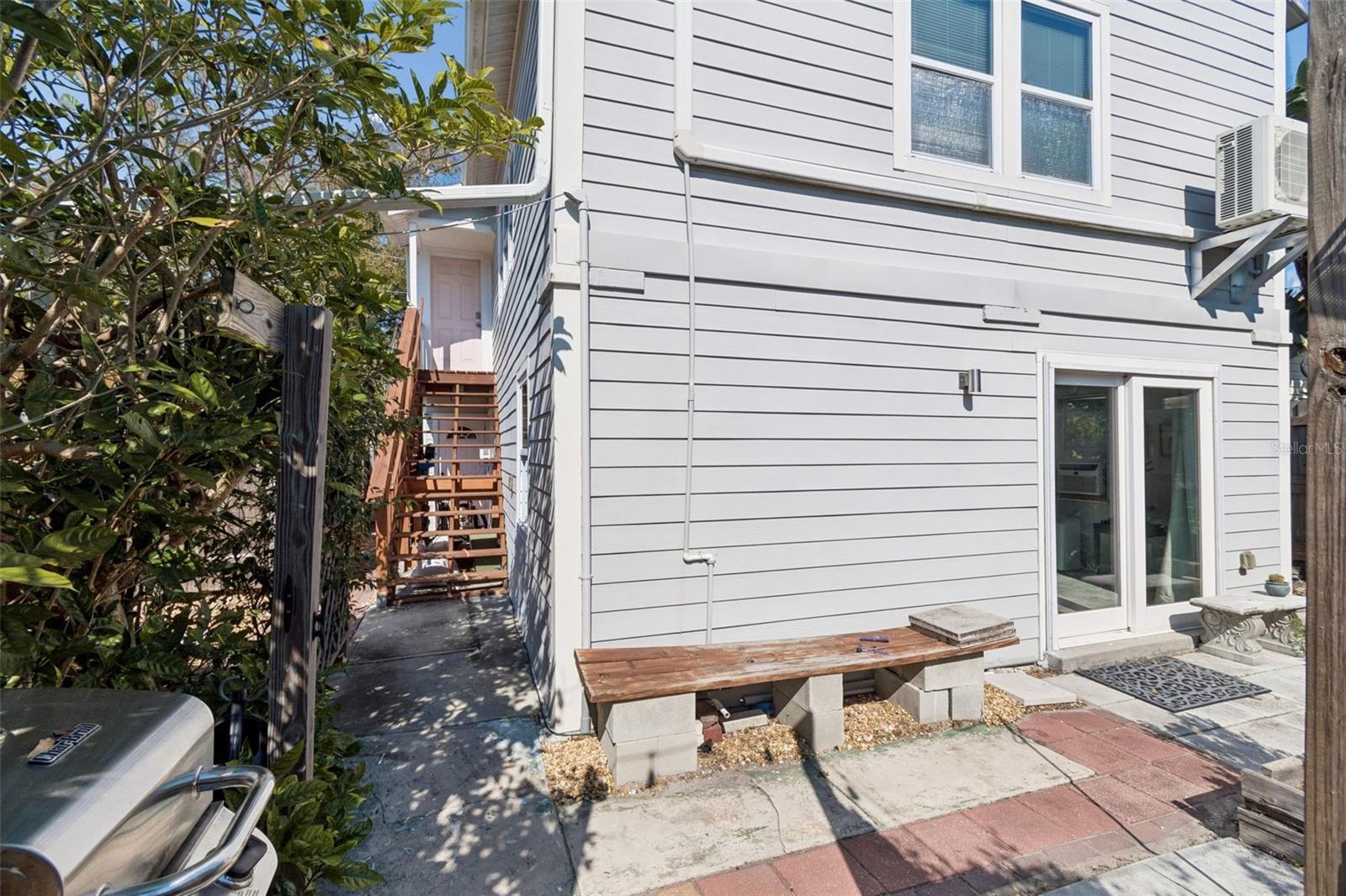 Entrance to the 2nd structure on property