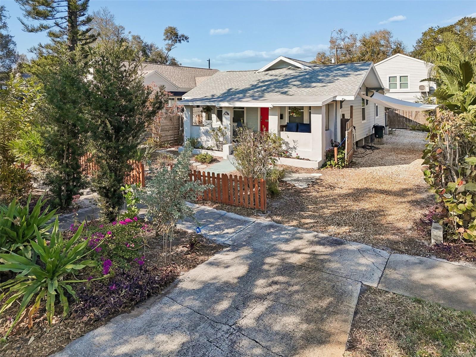 View of Front driveway