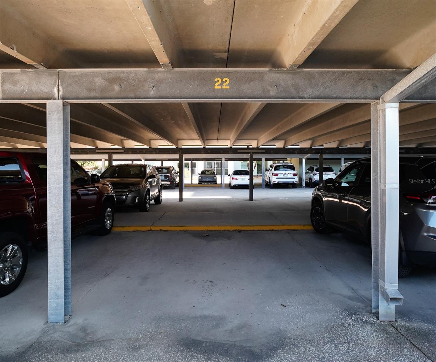 Deeded covered parking
