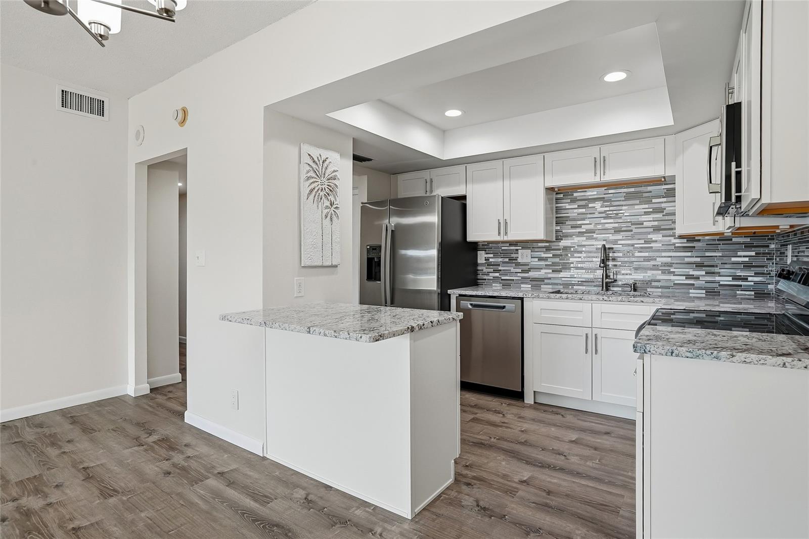 Enjoy a meal at the breakfast bar which can accommodate two seats comfortably.