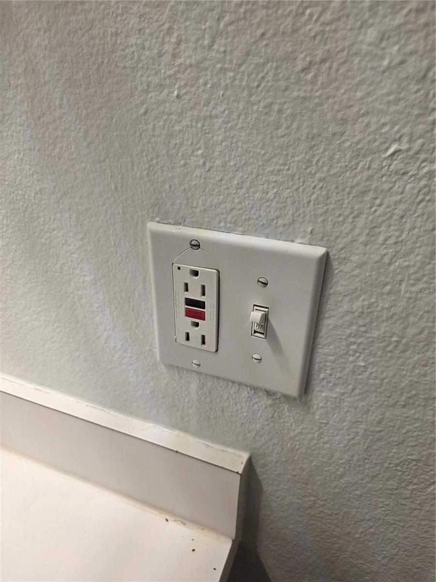 updated GFIC in bathroom