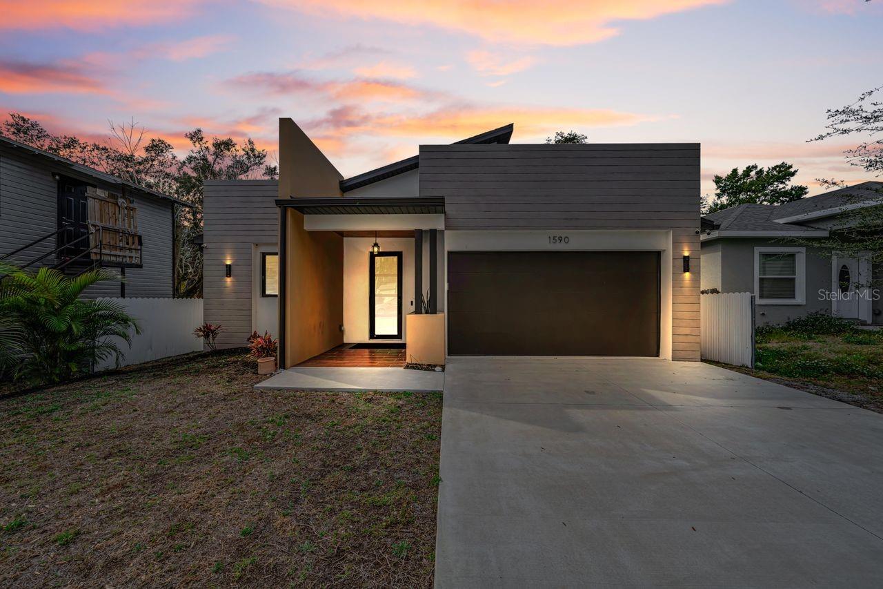 Just as amazing all lit up for evening!