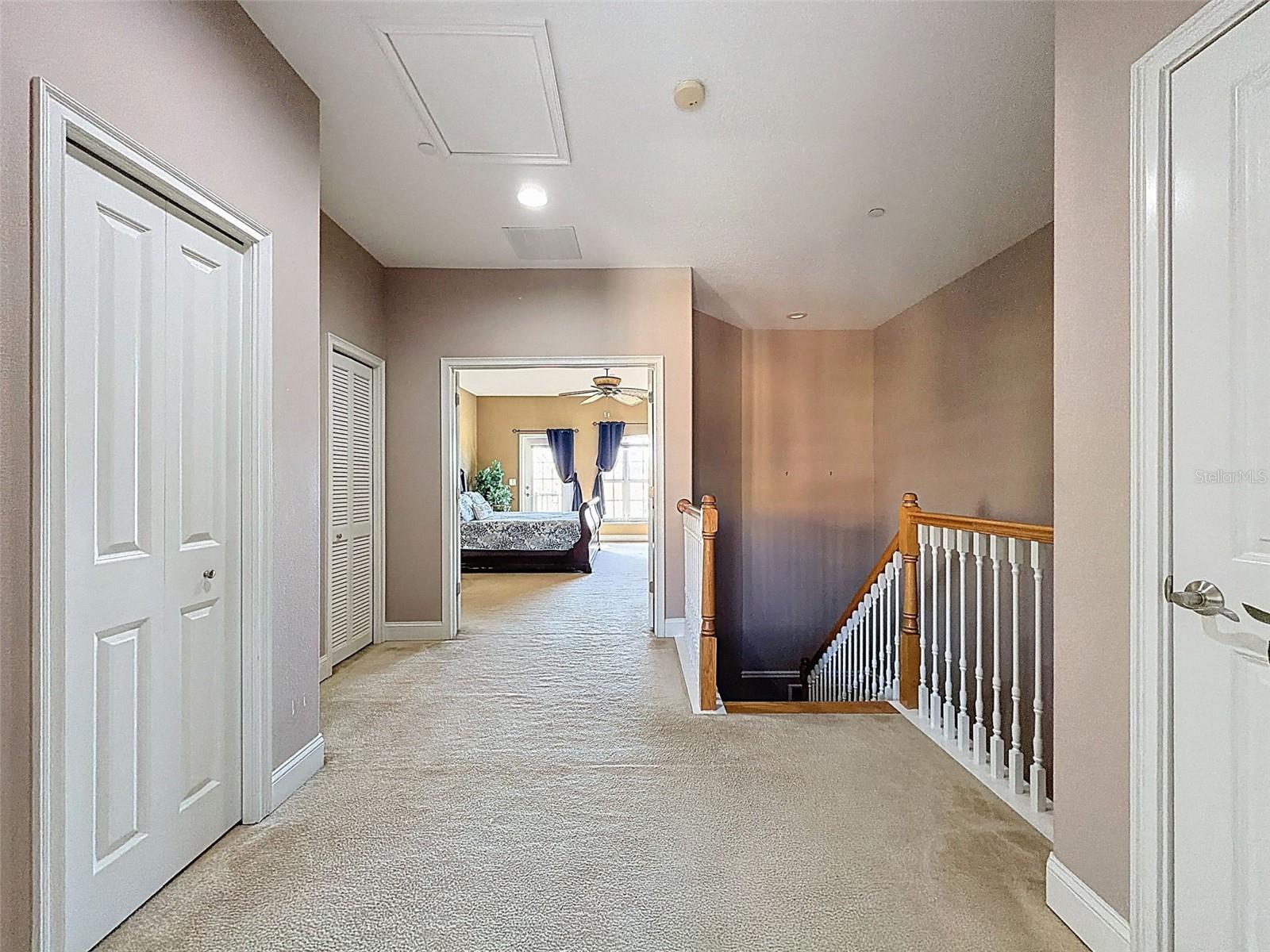 Landing on the second floor