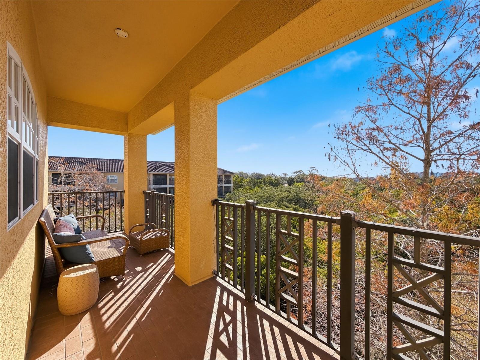 View from the Primary Bedroom balcony