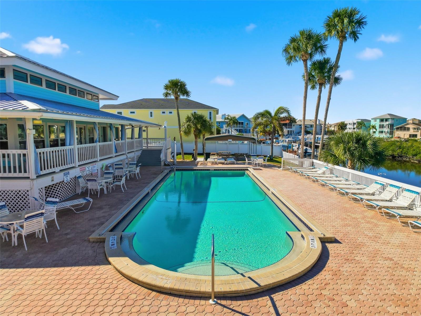 Pool at the clubhouse