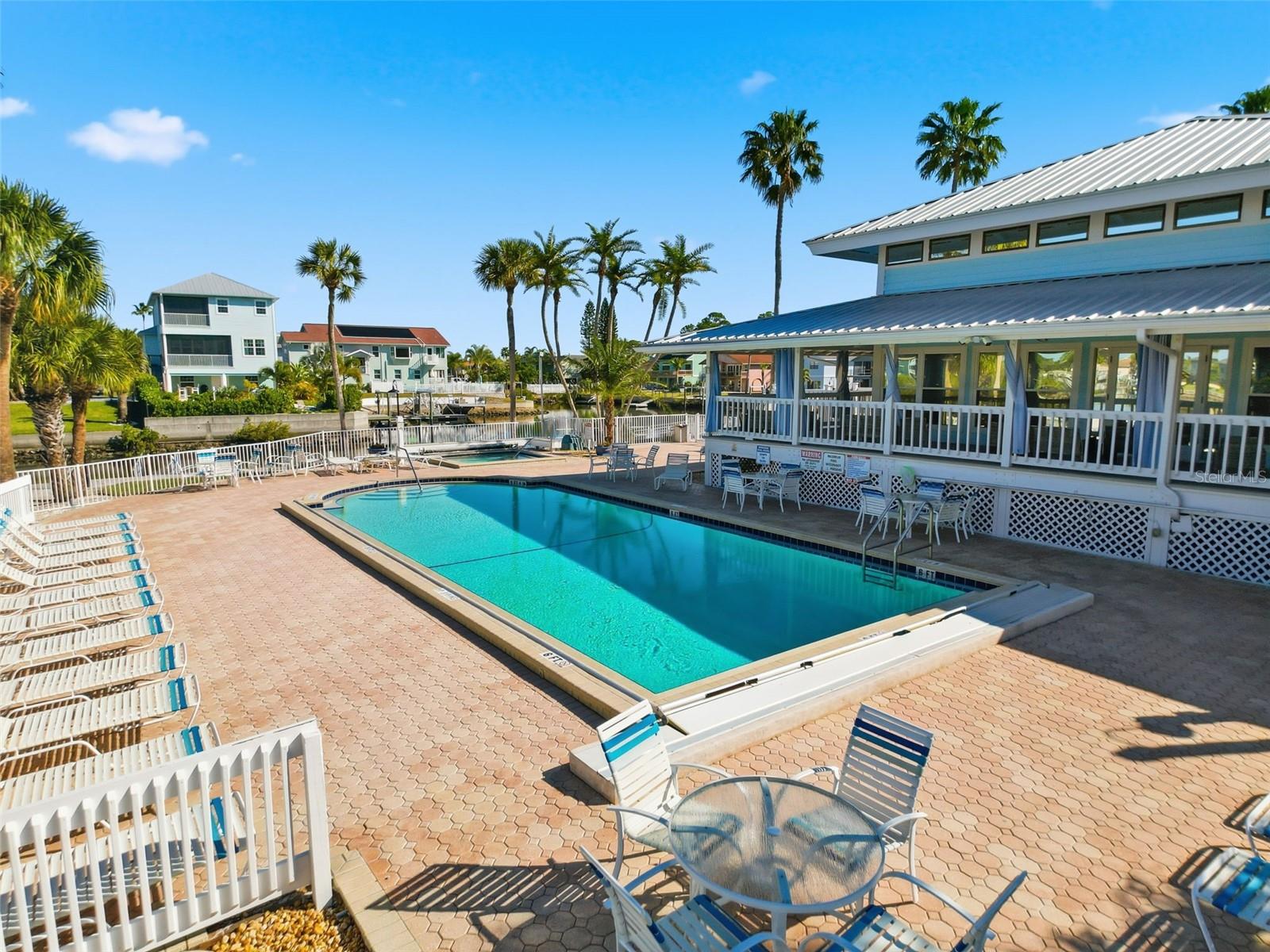 Pool at the clubhouse